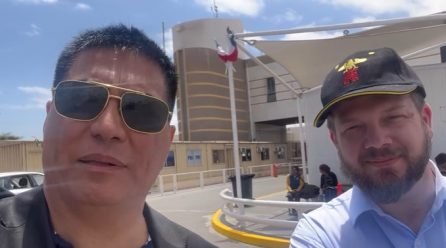 Con el destacado DIPUTADO KAISER en una intensa agenda PRO SEGURIDAD en ARICA