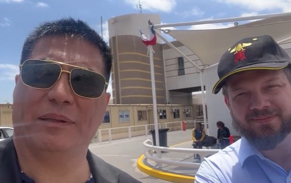 Con el destacado DIPUTADO KAISER en una intensa agenda PRO SEGURIDAD en ARICA